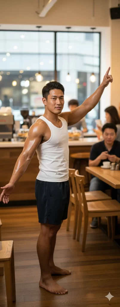 geminiで三面図ポーズ適用結果