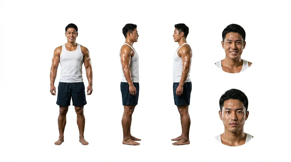 三面図の生成結果